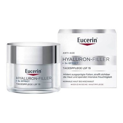 EUCERIN Anti-Age HYALURON-FILLER Tag norm./Mischh LSF 15 50 ml PZN 13167925