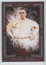 2015 Panini Diamond Kings Red Framed Willie Kamm #143 4g7