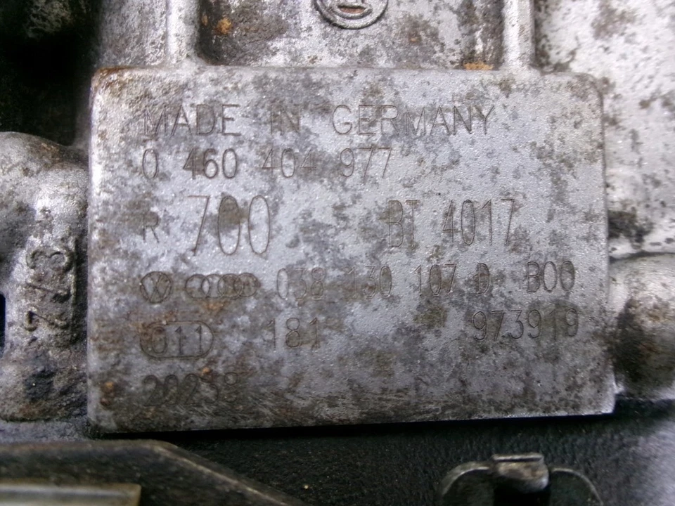 VW Jetta Golf Passat Bettle TDI Bosch Diesel Fuel Injection Pump ALH AHF AGR ASV - Image 4 of 4