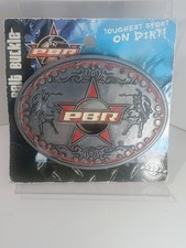 Professional Bull Riders PBR Licensed Rodeo Cowboy Western Belt Buckle