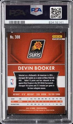 2015-16 Panini Prizm - Rookies Devin Booker #308 Flash Prizm (RC
