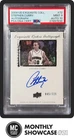 STEPHEN CURRY PSA 9 W 10 AUTO 2009 UD EXQUISITE COLL #72 ROOKIE AUTOGRAPH /225