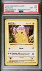 PIKACHU RED CHEEKS BASE SET SHADOWLESS PSA 8 1999 POKEMON #58 RARE NM-MT 1194