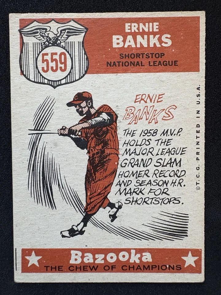 Topps All Star Selection 1959 - Ernie Banks #559 Foto 2 de 2