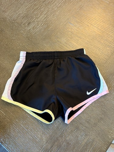Girl's Youth Nike Dri-Fit Running Shorts Black size 4T