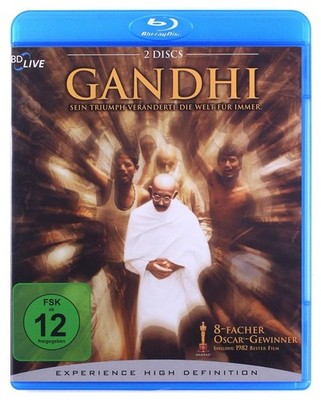 Gandhi - Ben Kingsley - Martin Sheen - Blu-ray Disc - OVP - NEU - 062