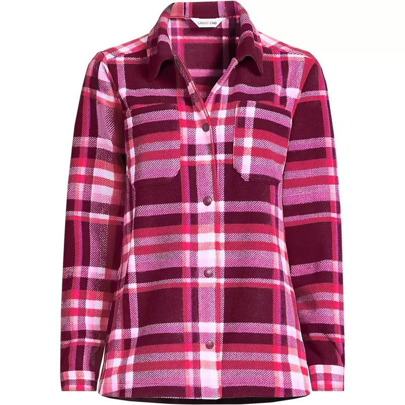Lands End Women's Fleece Shirt/Jacket