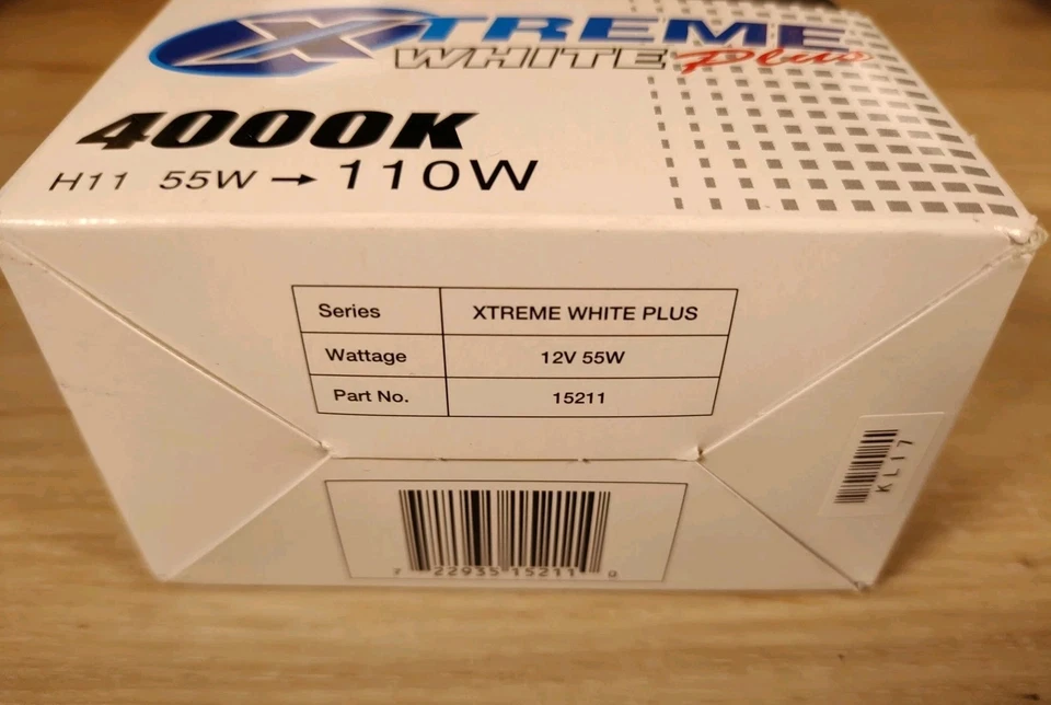 PIAA H11 Xtreme White Plus 4000k Replacement Bulb 15211 - Image 3 of 4
