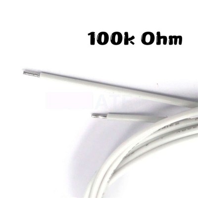 Thermistor NTC 3950 100k Ohm ±1% Temperaturfühler mit 1,5m kabel für 3D Drucker