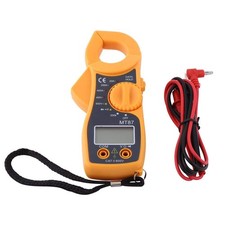 Digital Clamp Multimeter AC DC Voltmeter Ammeter Ohmmeter Volt Tester LCD Met...