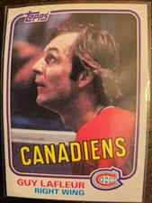 1981-82 Topps Guy Lafleur #19