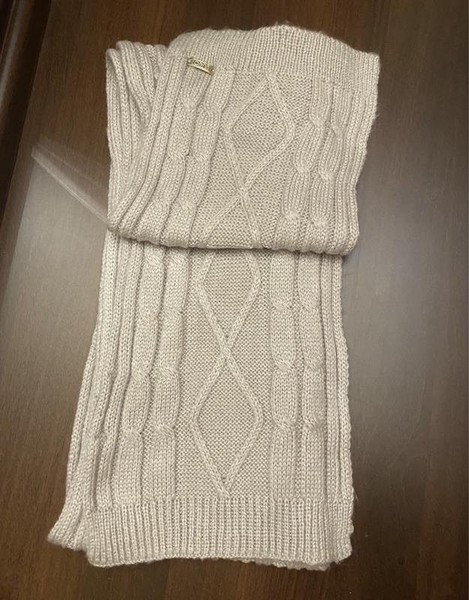 Women Liu Jo Scarf Beige Wool One size