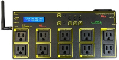 Digital Loggers DLI Ethernet Power Controller EPCR6 Remote Power Switch 18 PDU