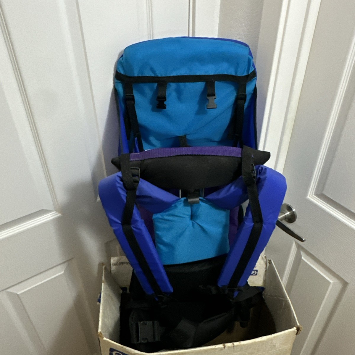 Vintage Gerry Baby Hiking Carrier Backpack Lightweight Aluminum Frame