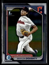2024 Topps 1st Bowman Chrome #BDC-37 Braylon Doughty