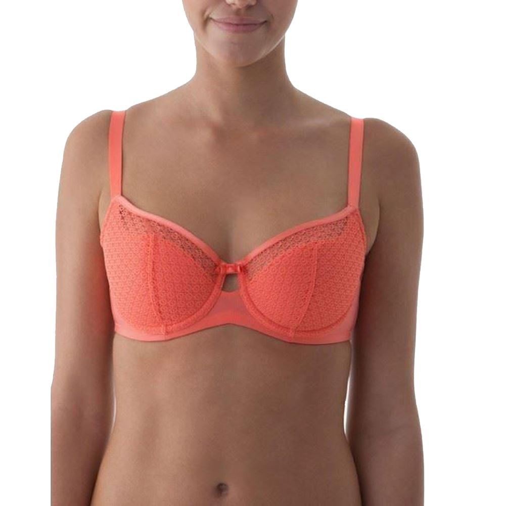 Triumph Beauty-Full Basics WHP Underwired Padded Half Cup Bra Orange (1190) 32G