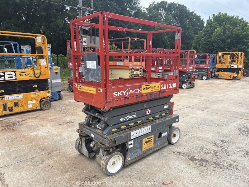 2018 Skyjack SJIII-3219 19' Electric Scissor Lift Man Aerial Platform bidadoo