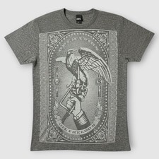 Obey Operation Oil Freedom T-Shirt Shepard Fairey Made in USA Womens Size Small