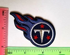 Tennessee Titans Embroidered Patch NFL Iron on Sew on Free Shipping