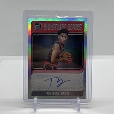2018-19 Panini Donruss - Signature Series Trae Young #SG-TYG (AU, RC)