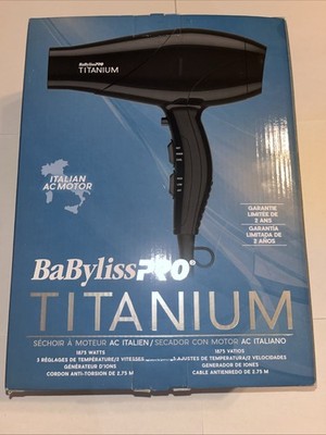 Babyliss Pro Titanium Italian AC Motor Dryer