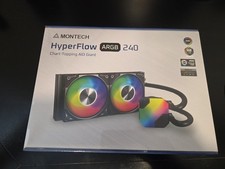 NEW MONTECH HYPERFLOW ARGB 240 LIQUID COOLER INTEL  AMD COMPATIBLE