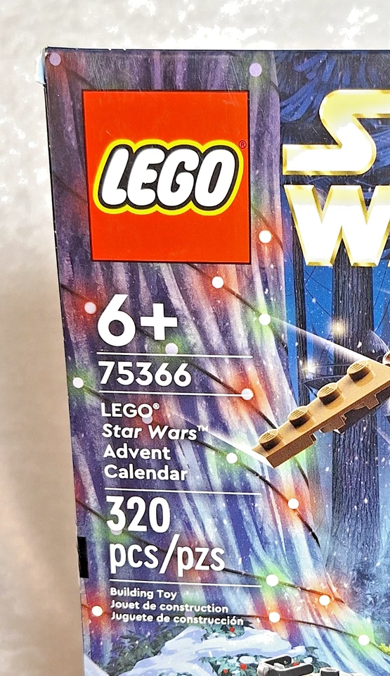 LEGO Star Wars Advent Calendar #75366 24 Gifts Ewok 2023 Retired New Sealed - Image 2 of 4