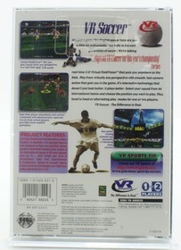 VR Soccer Sega Saturn - Sealed V-Overlap - 1996