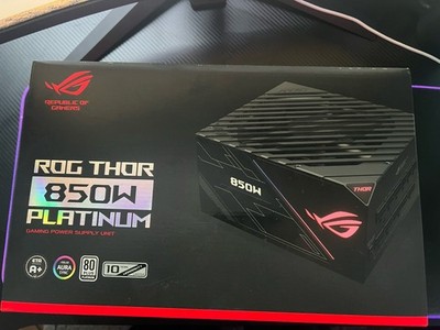 ASUS ROG Thor 850W Platinum Netzteil   Full Set inkl. OVP   Top Zustand