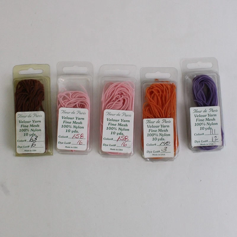 Lot De 100 Fils à Broder Multicolores Cisixin - Polyester-coton Pour Point De Croix