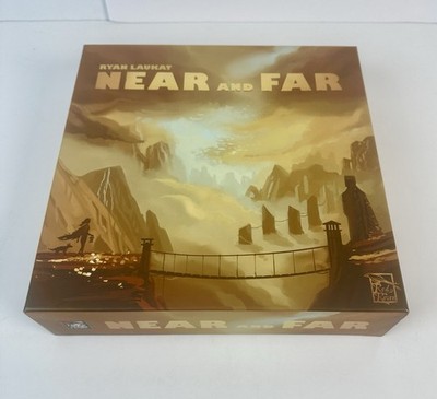 Red Raven Near and Far Board Game EX/NM Base Game Only %100 Complete
