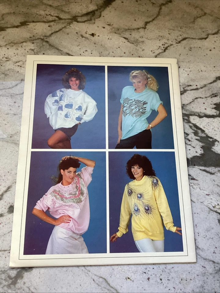 1987 TULIP PRODUCTIONS GP497 NO SWEAT PAINTING SHIRTS PATTERN BOOK - Image 2 of 4
