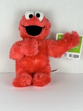 Sesame Street Vivid RED Cookie Monster Plush Toy Factory Doll Figure 10" NWT