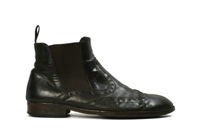 Doucal's Brogue Chelsea Leather Boots
