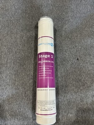 Pure Blue H2O PureBlue h2o Stage 1 Pre-Carbon CTO Reverse Osmosis Filter Sealed