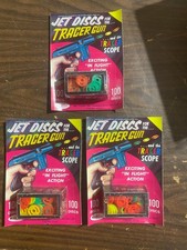 Vtg 60s Star Trek 300 Jet Discs For Tracer Gun Space Toy Ammo Ray-Line Lot Of 3