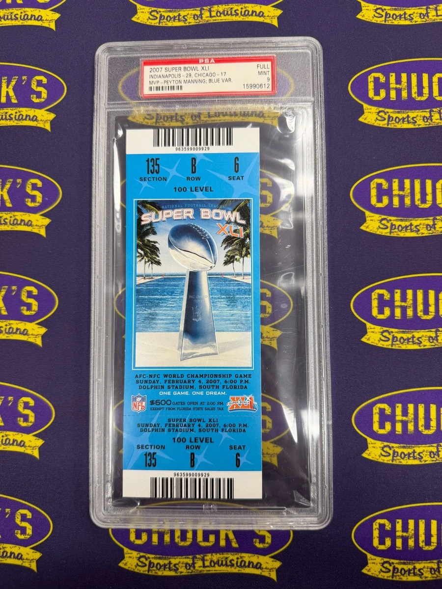 Super Bowl In Vintage Sports Ticket Stubs for sale | eBay