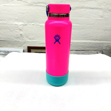 Hydro Flask Hawaii Limited Edition 40 oz Flamingo Pink  Aqua Floral Hawaiian