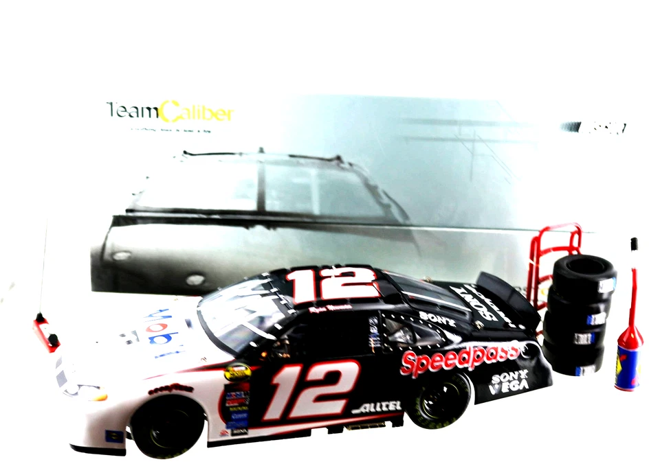 Ryan Newman #12  ALLTEL/Mobil 1. Autographed by Ryan. Best detail of all diecast - Image 4 of 4