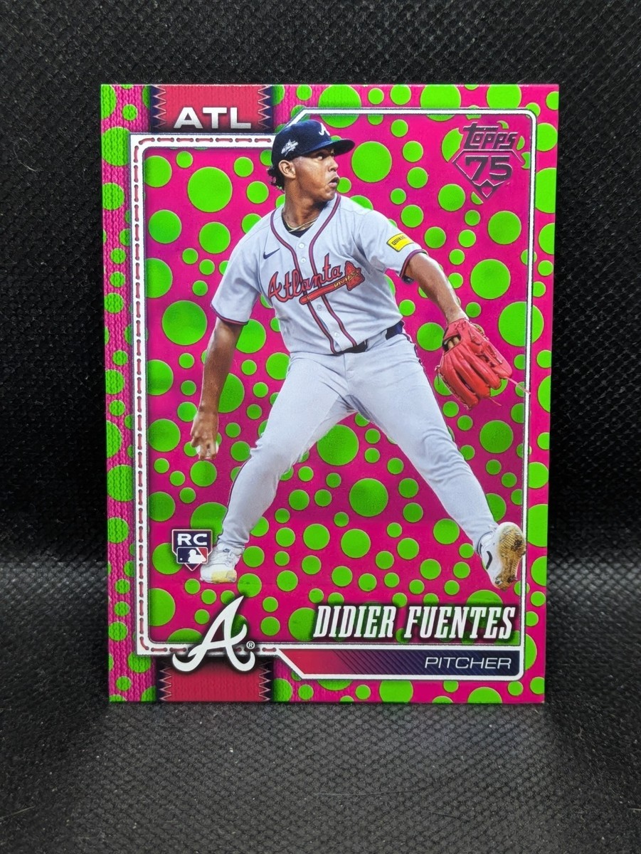 2026 Topps MLB - Series 1 - #243 - Didier Fuentes - Pink/Green