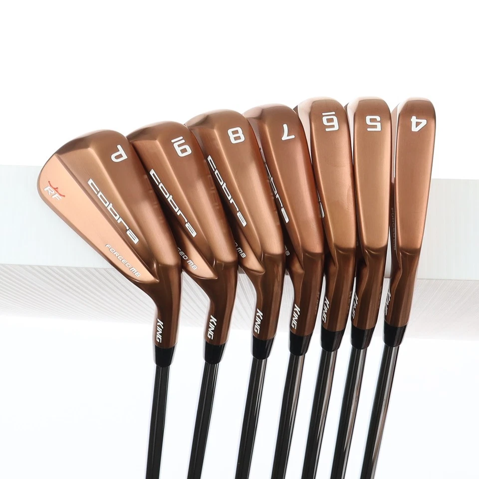 Cobra IronSet Open Box KING RF FORGED MB COPPER Stiff Dynamic Gold 105 S200 7pcs - Image 3 of 4