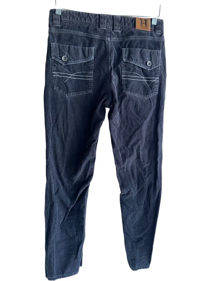 Tommy Hilfiger Boys Corduroy Pants Sz 20 Charcoal Gray - Image 2 of 4