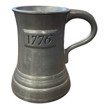 Wilton 1776 Liberty Bell Commemorative Pewter Mug