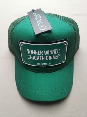 JOHN HATTER & CO Herren OSFA ''Winner Winner Chicken Dinner'' Trucker Cap (NEU)