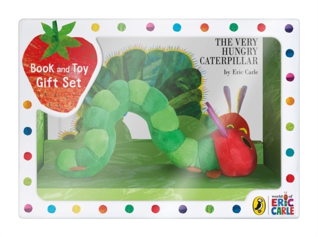 The Very Hungry Caterpillar Book and Toy Gift Set by Eric Carle (Hardback Book)