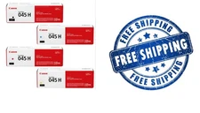 Genuine OEM Canon 045H High Yield Cyan Yellow Magenta Black Toner Cartridge