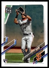 2021 Topps Series 2 Luis Alexander Basabe Rookie San Francisco Giants #548