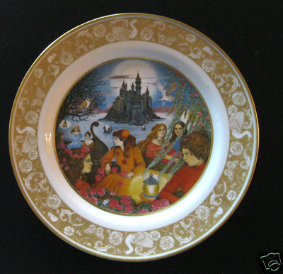 Sammelteller Franklin Grimm's Fairy Tales ''The Twelve Dancing Princesses'' 1978