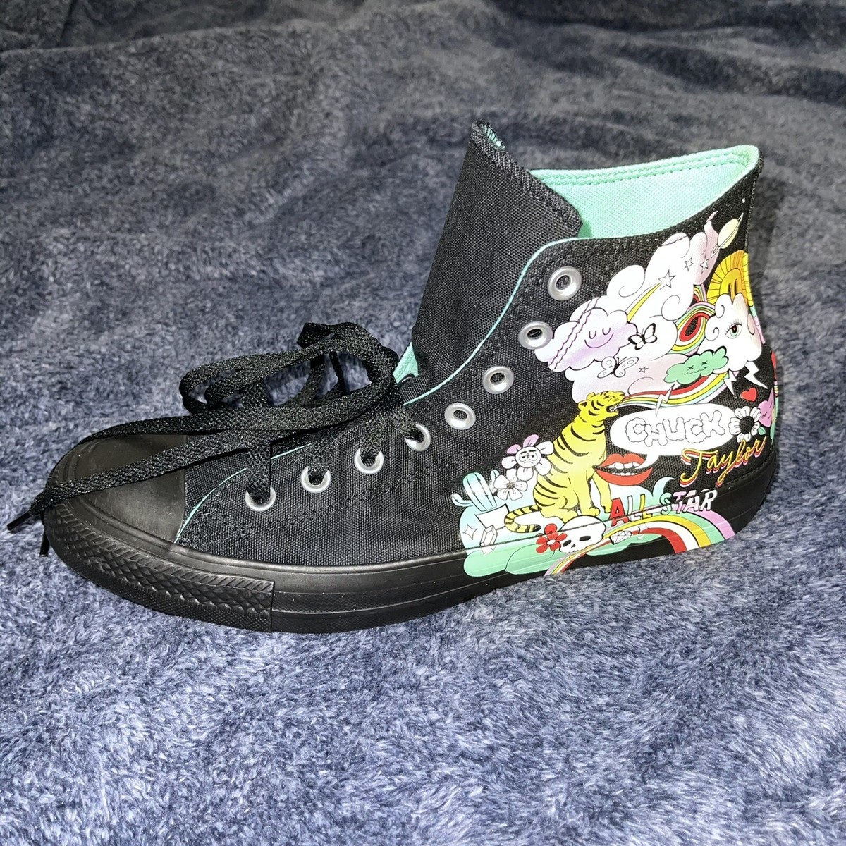 RARE Converse All Star 171271F Chuck Taylor Shoes Psychedelic