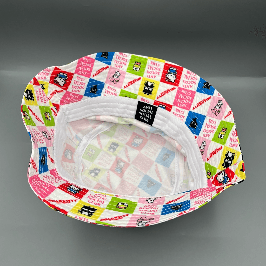 Hello Kitty and Friends x ASSC Bucket Hat -‎ Anti Social Social Club Hello Kitty and Friends x ASSC Bucket Hat - Anti Social  main image 4
